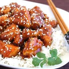 Sesame Chicken W/Rice