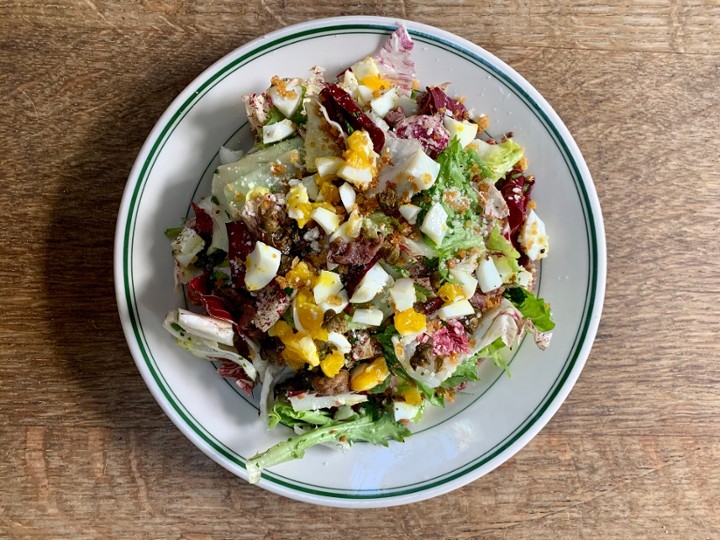 Winter Chicories and a Seven-Minute Farm Egg