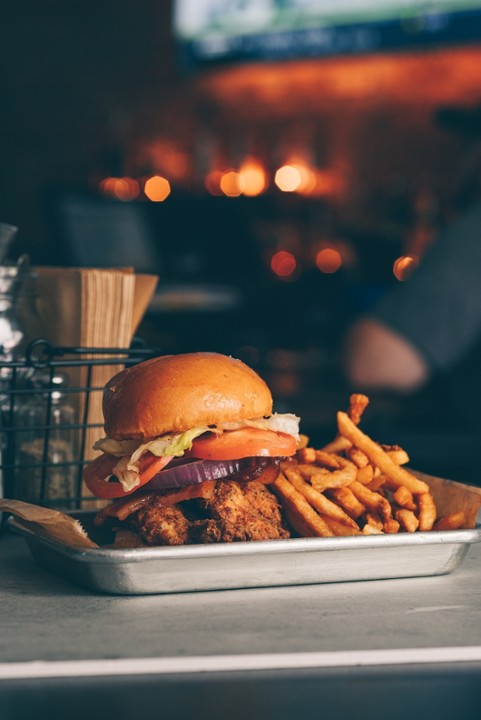 Fried Chicken Club Sandwich