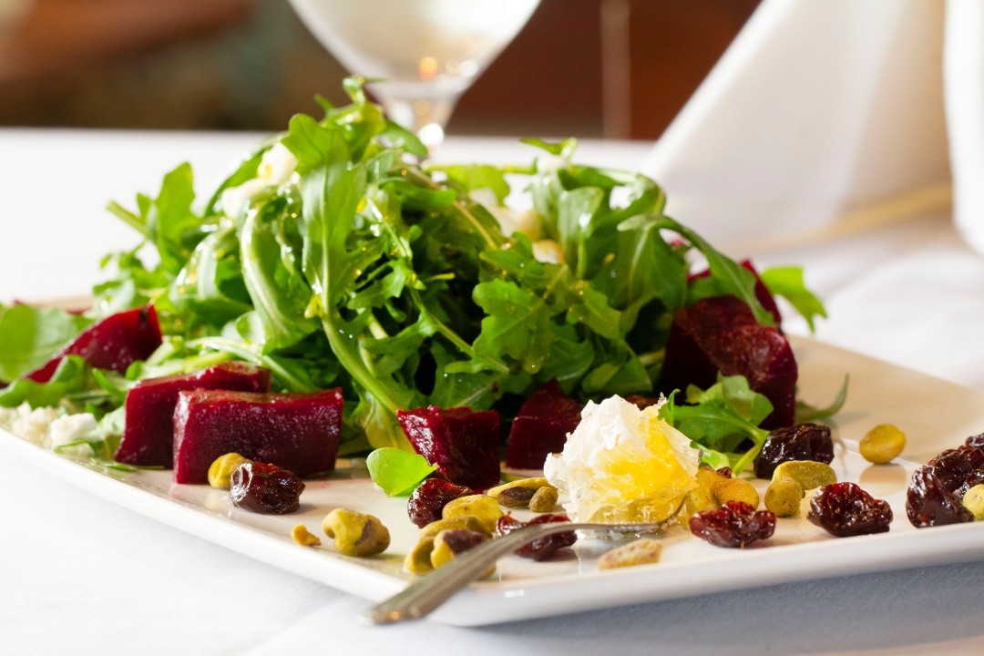 Roasted Beet & Goat Cheese Side Salad