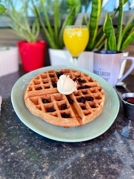 Blueberry Multigrain Waffle