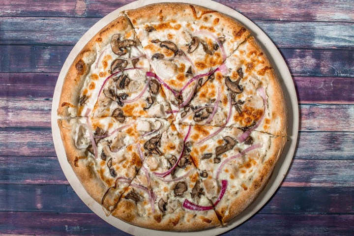 Chicken White Pizza