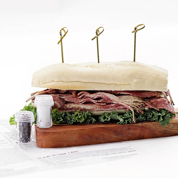 Lean Pastrami Sandwich