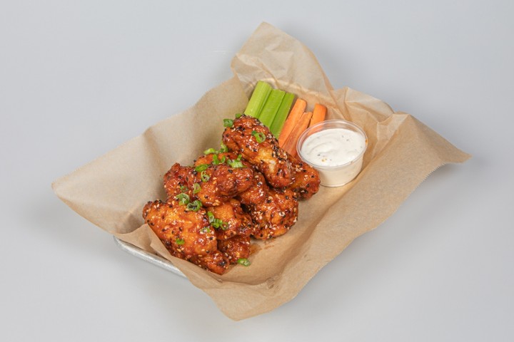 Medium-Sweet & Spicy Chicken Wings