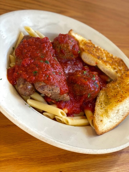 Macaroni, Sausage & Meatballs