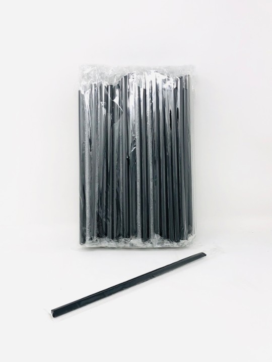 M1075 Straw：8mm*23mm（Black） 8mm细吸管