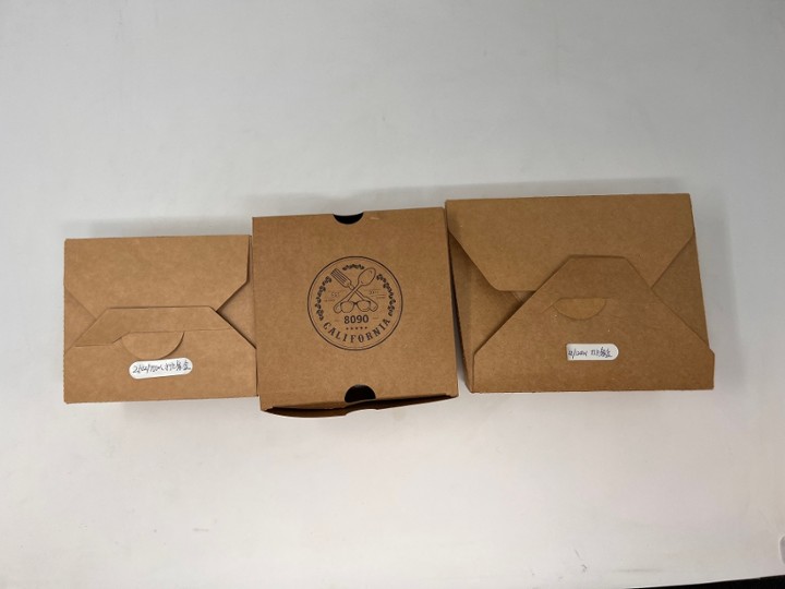 Chicken Paper Togo Box/盐酥鸡纸制打包盒