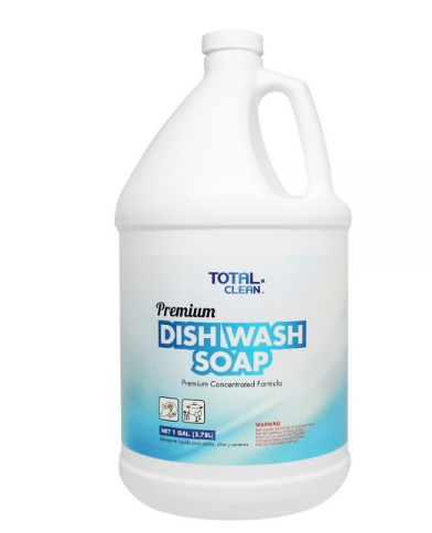 Total Clean Premium Dish Wash Soap (1 gal) - 4 ct, 洗碗精/箱TC-DS200