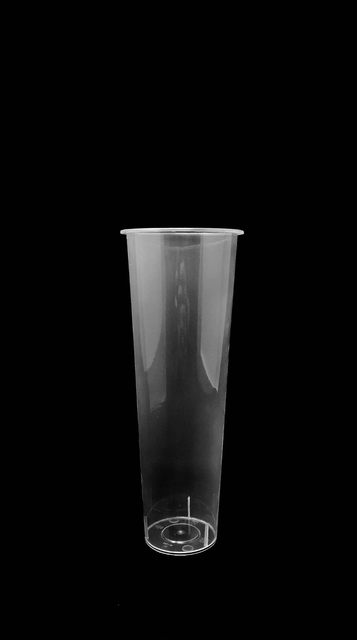 Y1087 1000ml 90mm INJECTION PP CUP-Clear(plain) 1000毫升90mm透明平底杯
