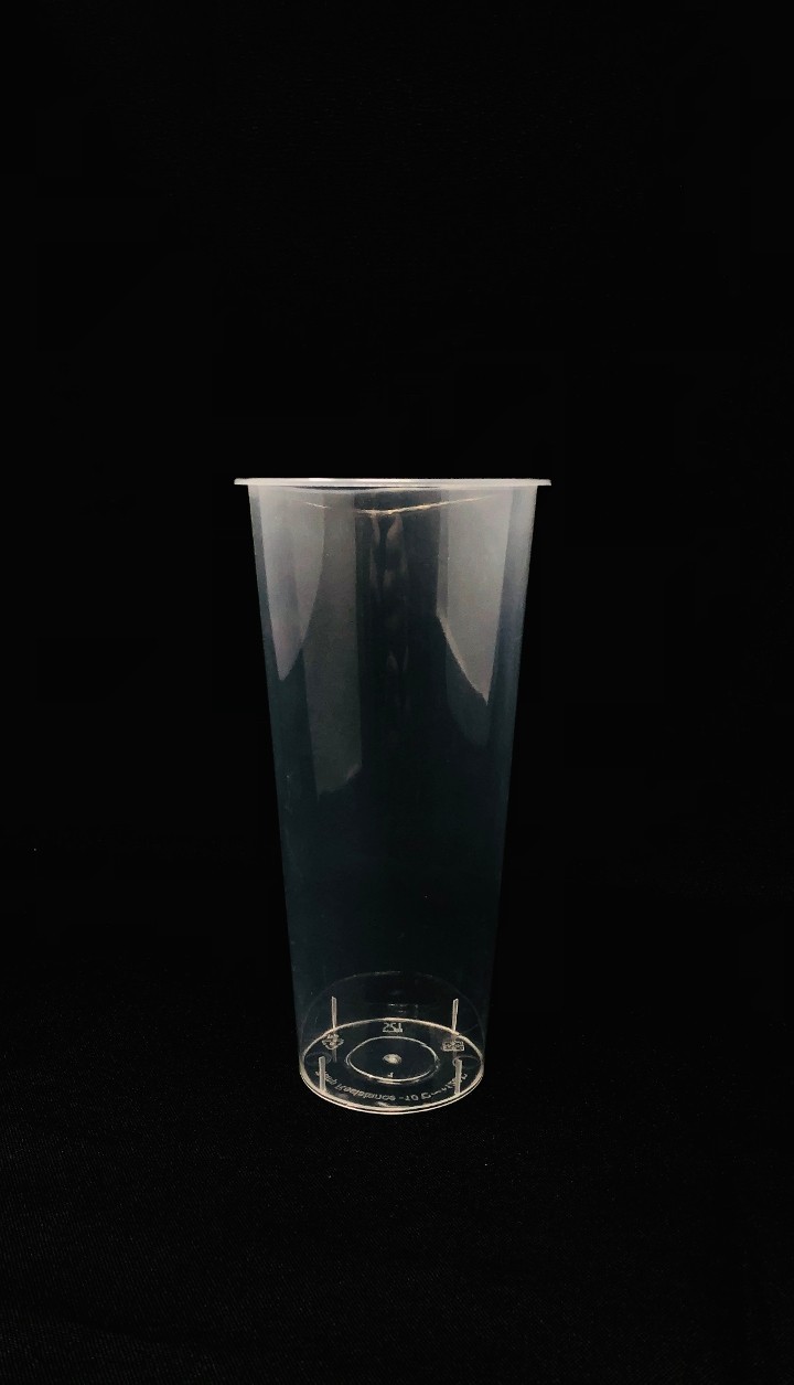 Y7083 700ml 90mm INJECTION PP CUP-Clear(plain) 700毫升90mm透明平底杯