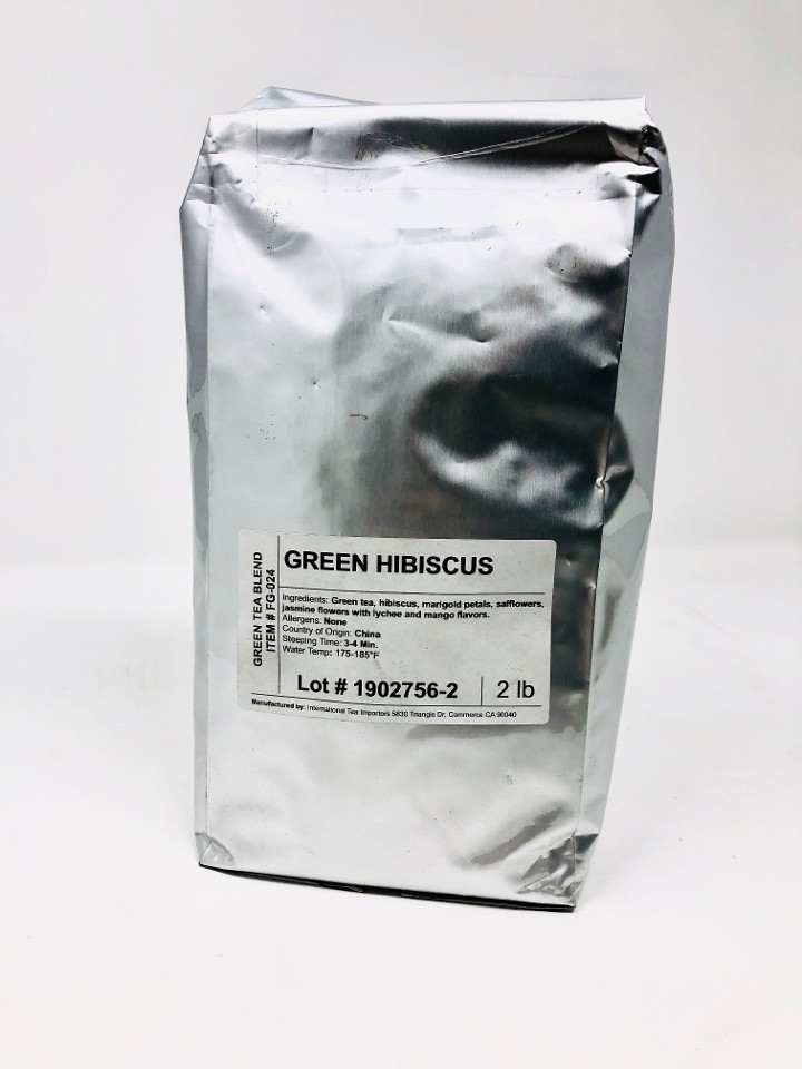 Green Hibiscus 洛神花綠茶-2bls