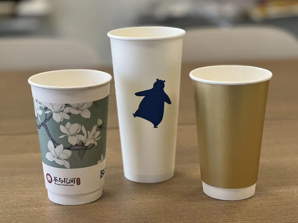 CPLA double glaze waterproof paper cup/CPLA双淋面纸杯