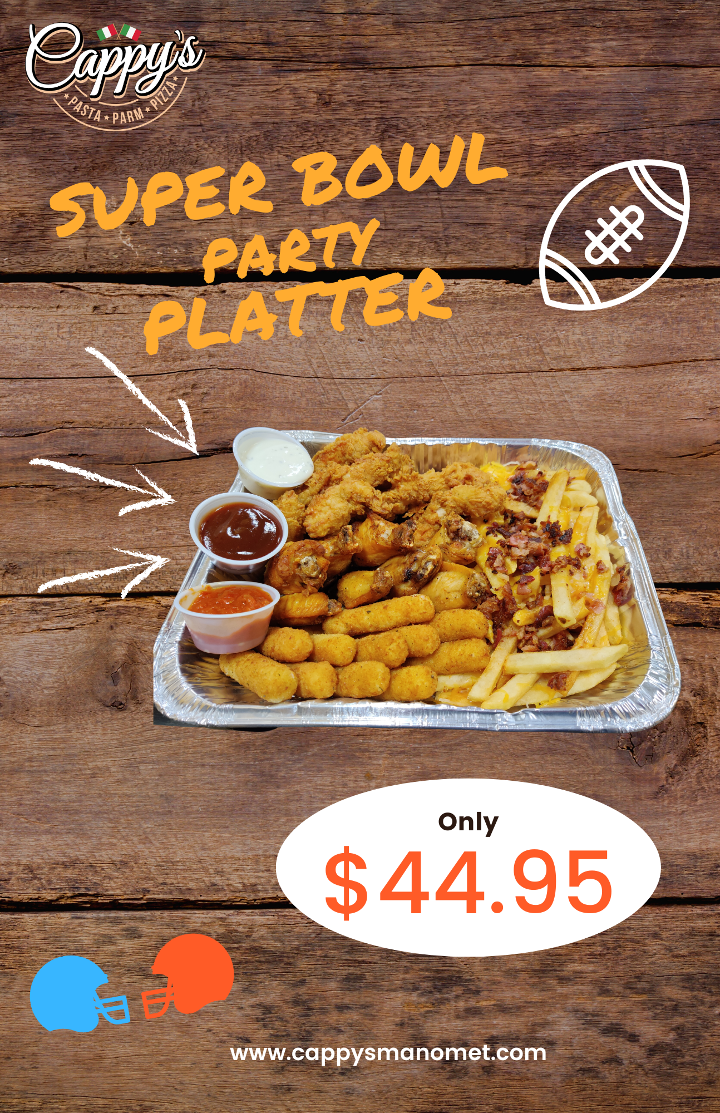 Superbowl Party Platter