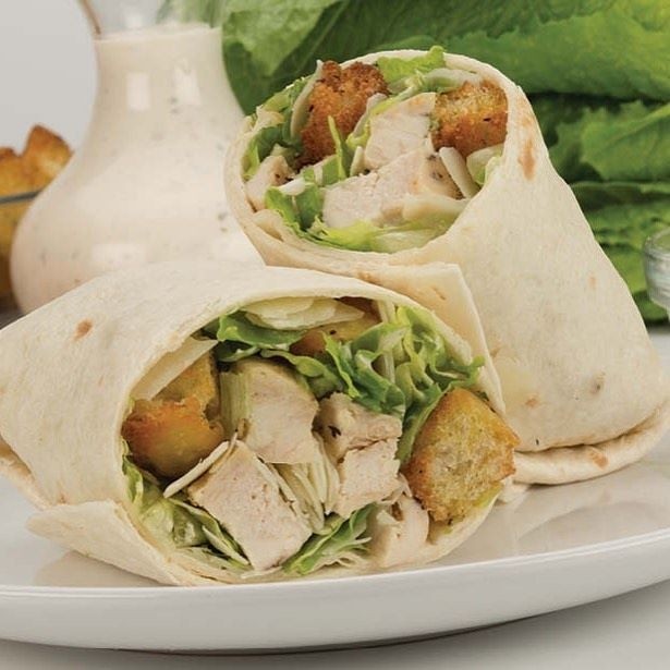 Chicken Caesar wrap