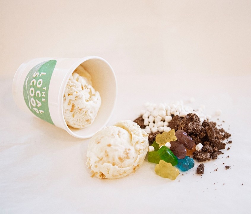 Sundae Kit - (Feeds 4) - 2 Pints plus Pick 2 Toppings with Hot Fudge and Whipped Cream
