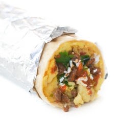 huevos chorizo burrito