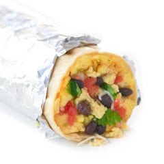 huevos rancheros burrito