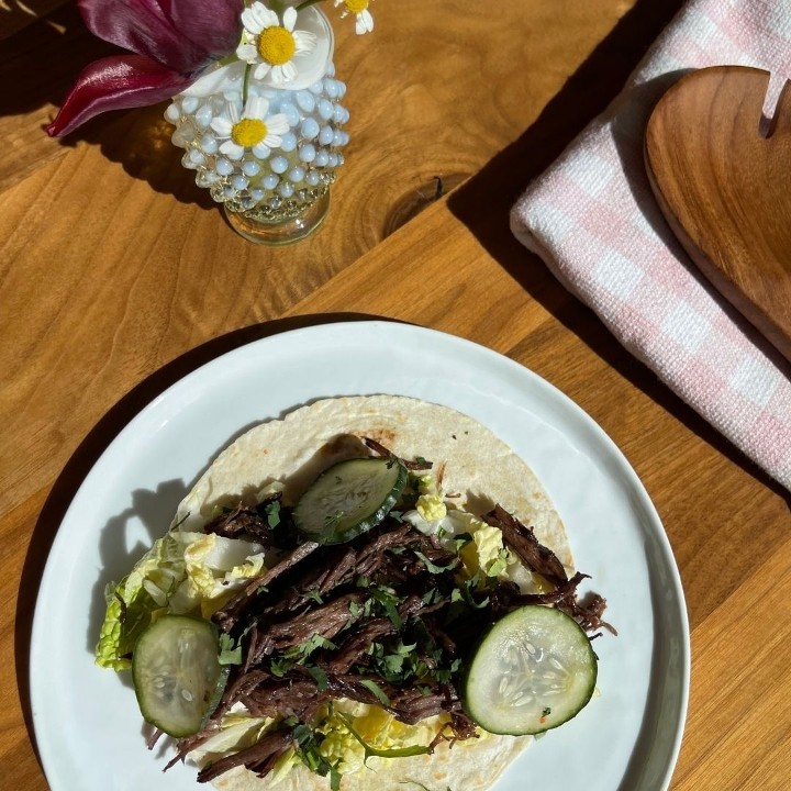 Korean Short Rib Taco