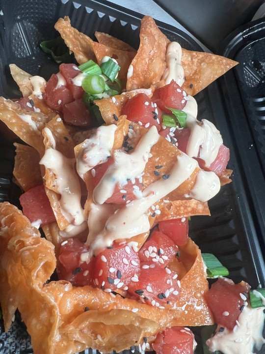 Ahi Poke Nachos