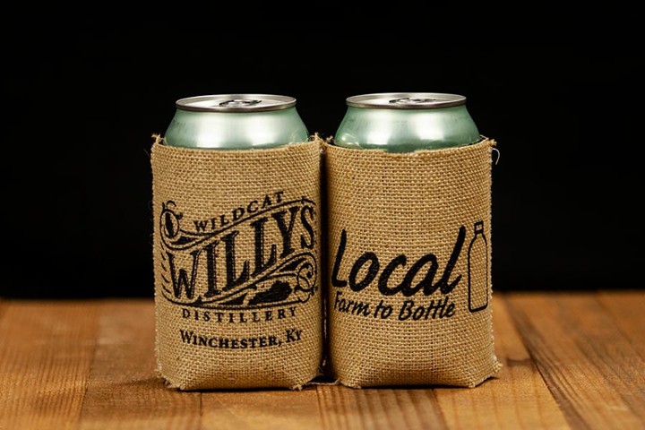 Burlap Koozie