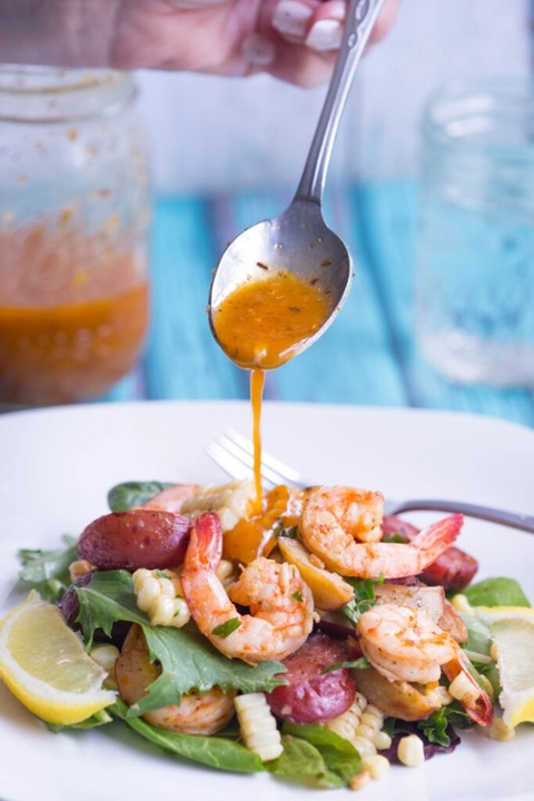 Lowcountry Shrimp Boil Salad