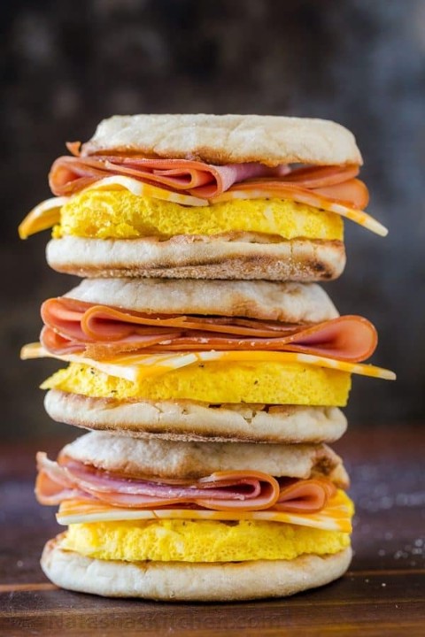 Breakfast Sandwiches Platter