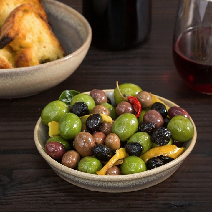 Citrus Marinated Olives