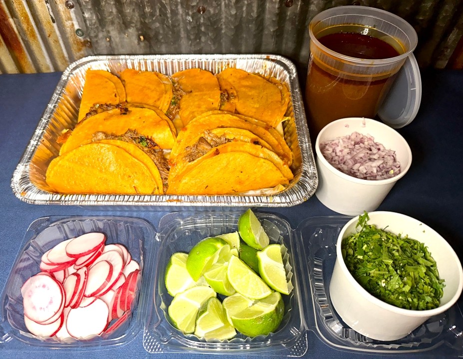 Quesabirria Tacos Tray
