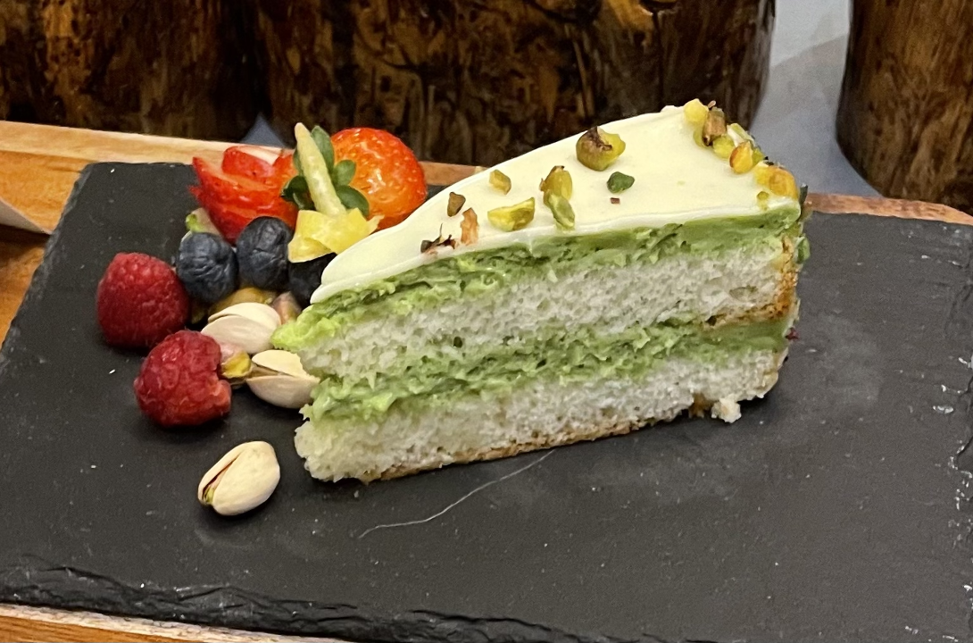 Pistachio Almond Cake