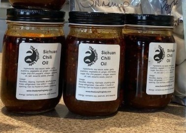 Sichuan Chili Oil - Mason Jar