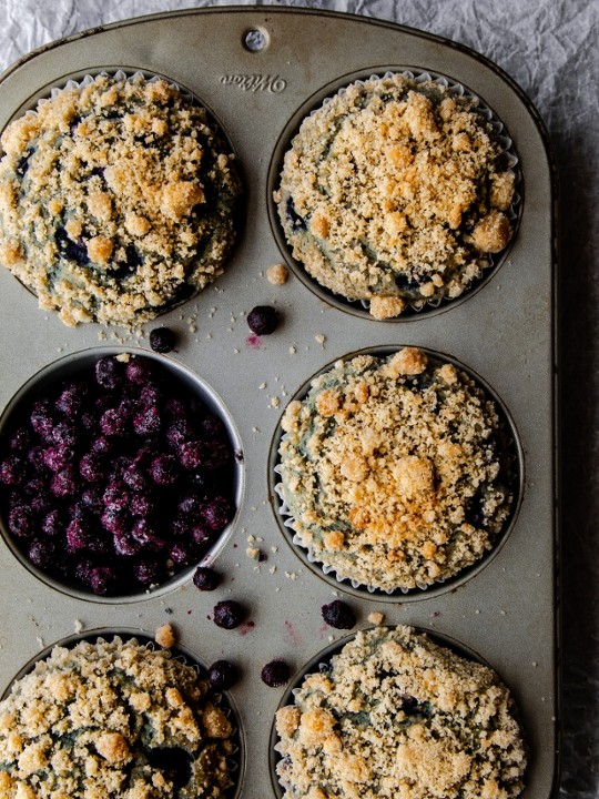 Blueberry Crumble Muffin