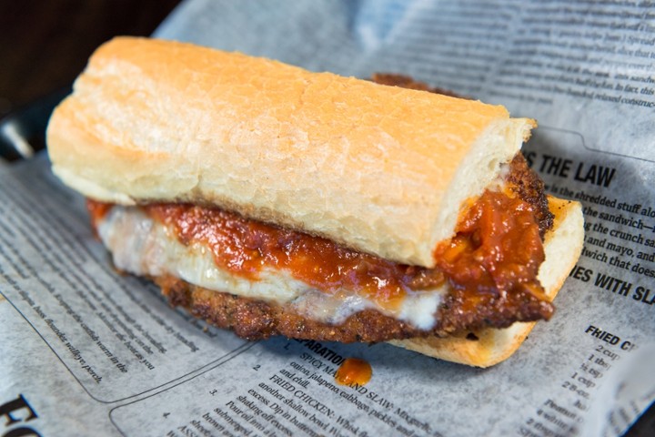 Chicken Parmesan Sandwich