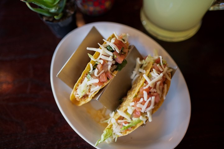 Taco Platter Refried Beans