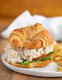 Tuna Salad Sandwich on Croissant