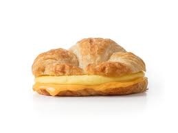 Cheese & Egg on a Croissant
