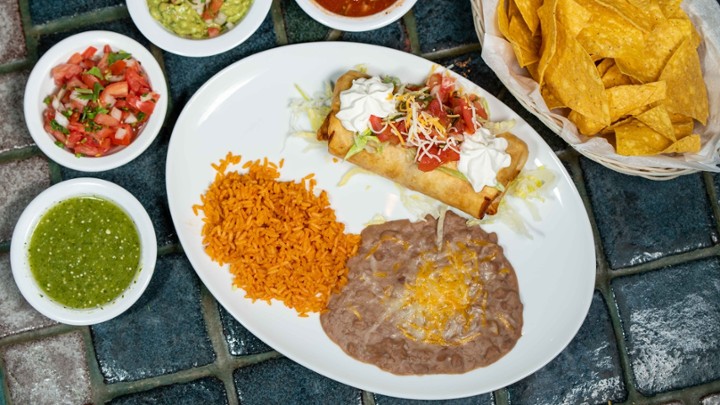 Chimichanga Refried Bean & Cheese