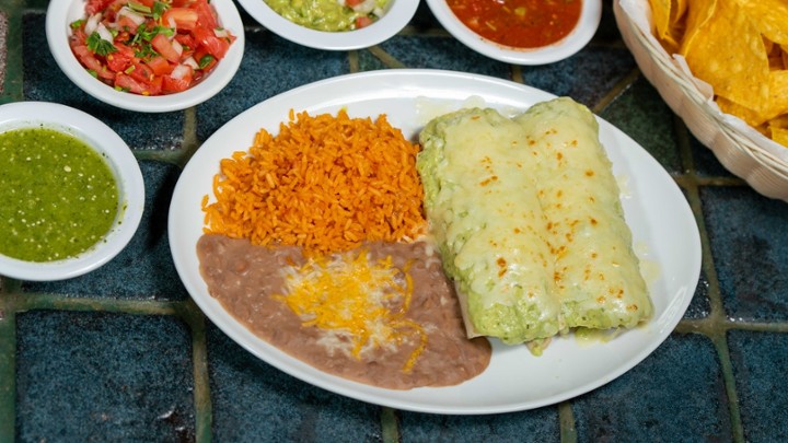 Chicken & Spinach Enchiladas