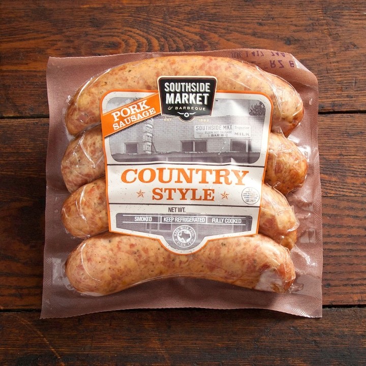 Country Style Smoked Sausage, 13.3 oz. Pack