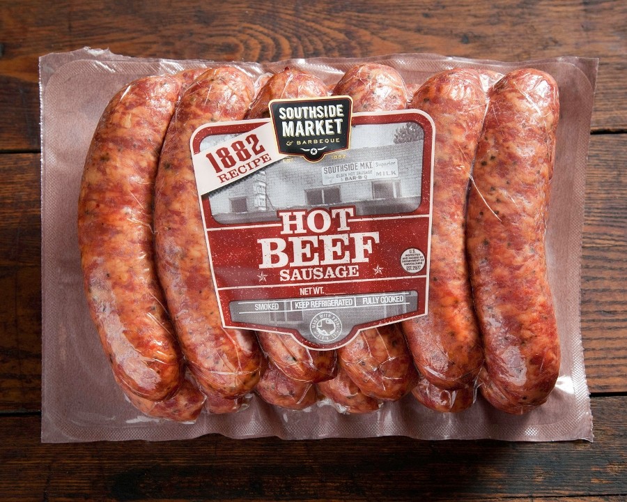 1882 Hot Beef Smoked Sausage, 40 oz. Pack