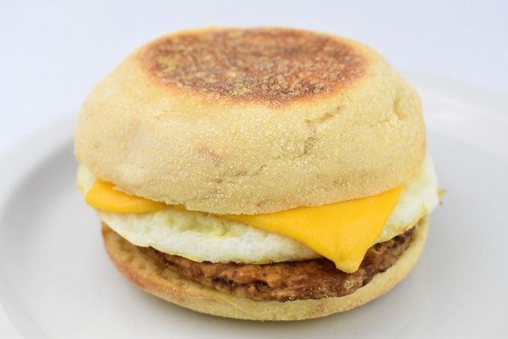 English Muffin Sausage, Egg & Cheese