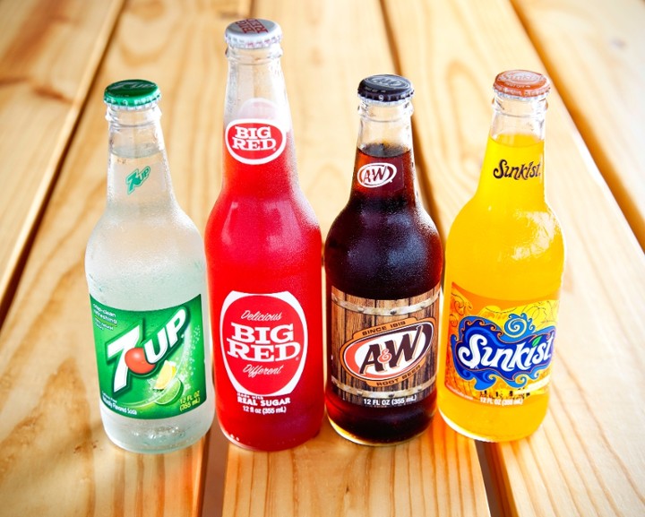 Glass Bottle Soda