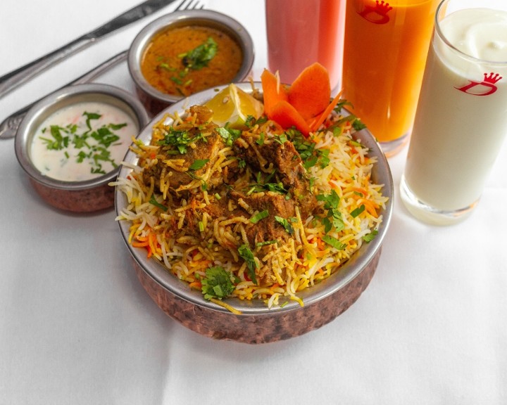 Goat Dum Biryani