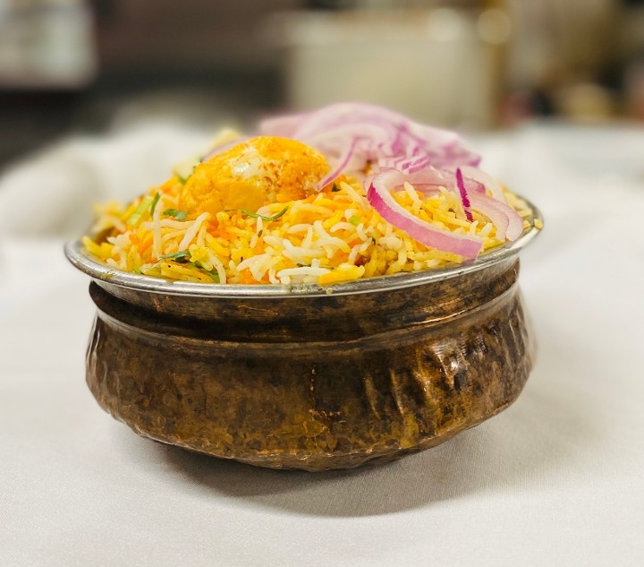 Egg Gongura Biryani