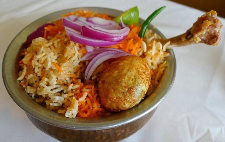 Natukodi Biryani