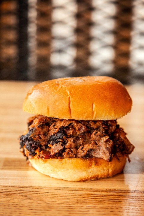 Chopped Brisket Sandwich