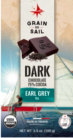 Dark Chocolate w/earl grey tea
