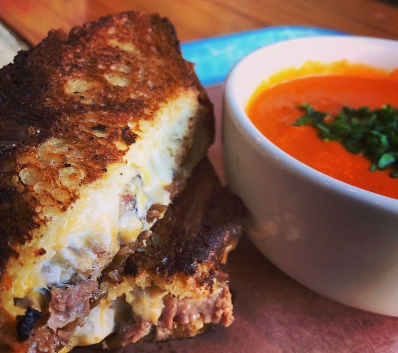 Brisket Grilled Cheese w/side(Sundays Only)