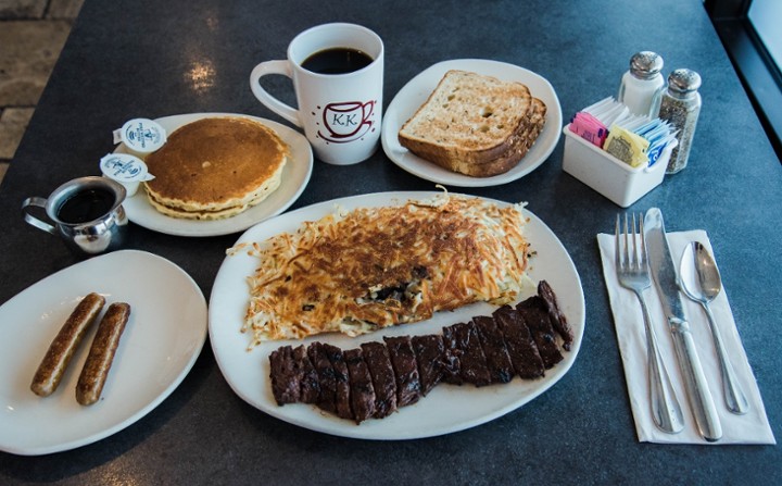 Steak & Portabella Nest