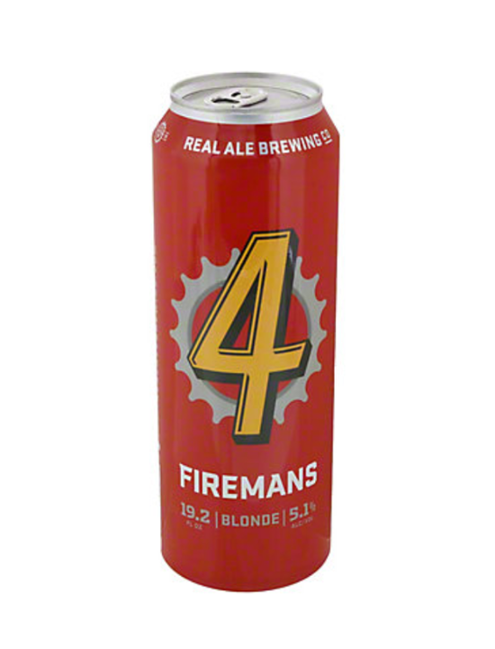 Real Ale Firemans #4 TALLBOY