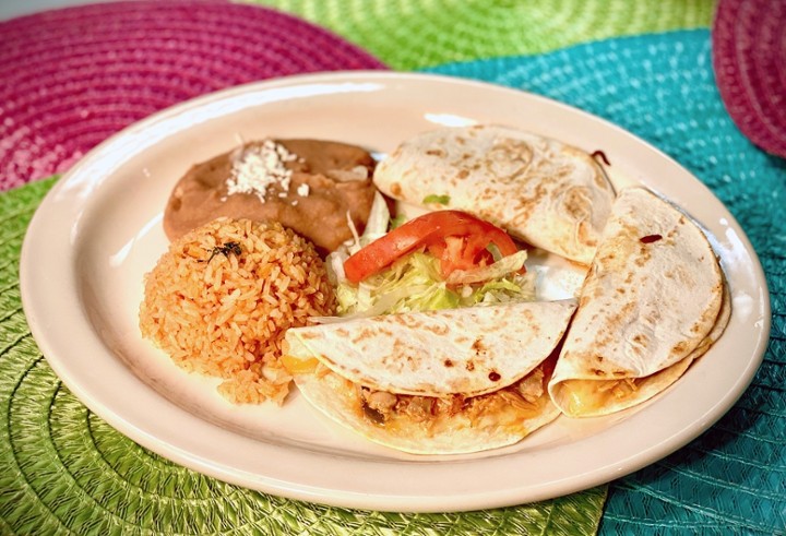 Ground Beef Quesadilla Dinner